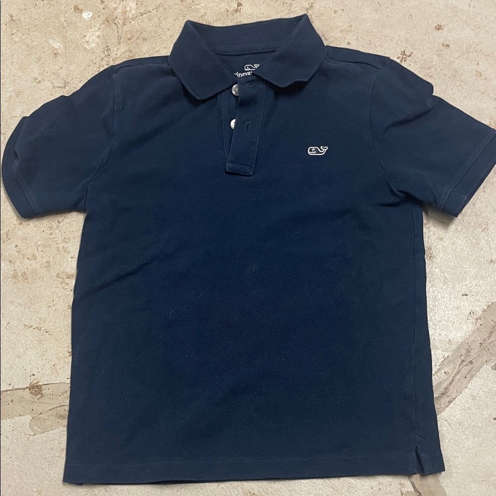 Vineyard Vines Navy Polo Shirt for Kids